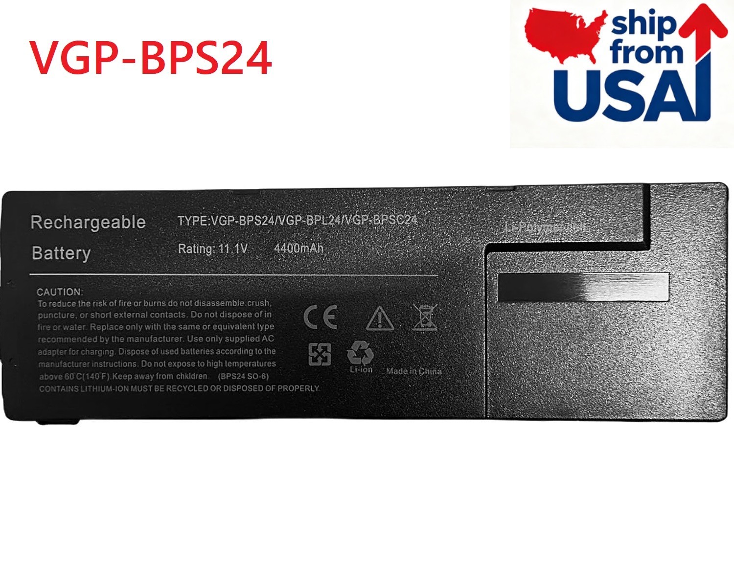 ✅ VGP-BPS24 Battery For SONY VAIO SA SB SC SD SE VPCSA VPCSB VPCSC Series US