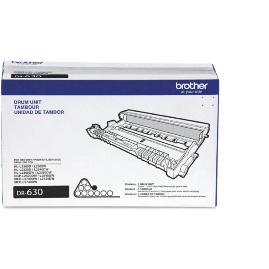 Brother Genuine DR630 Mono Laser Drum Unit 