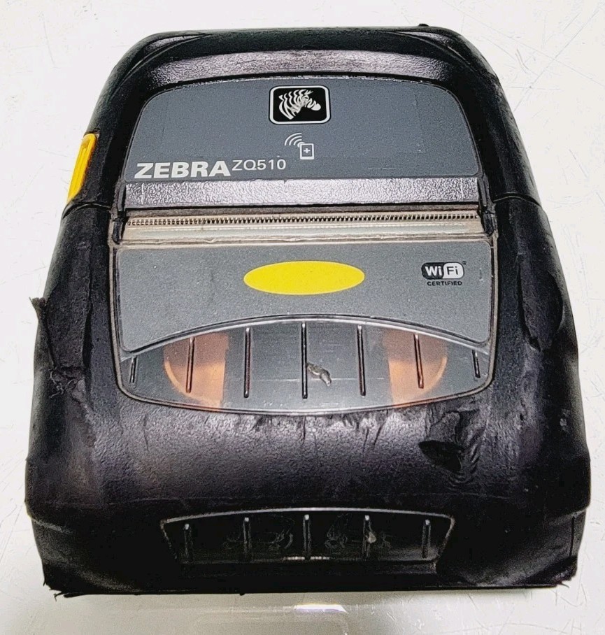 Zebra ZQ510 Mobile Thermal Printer Untested No Battery