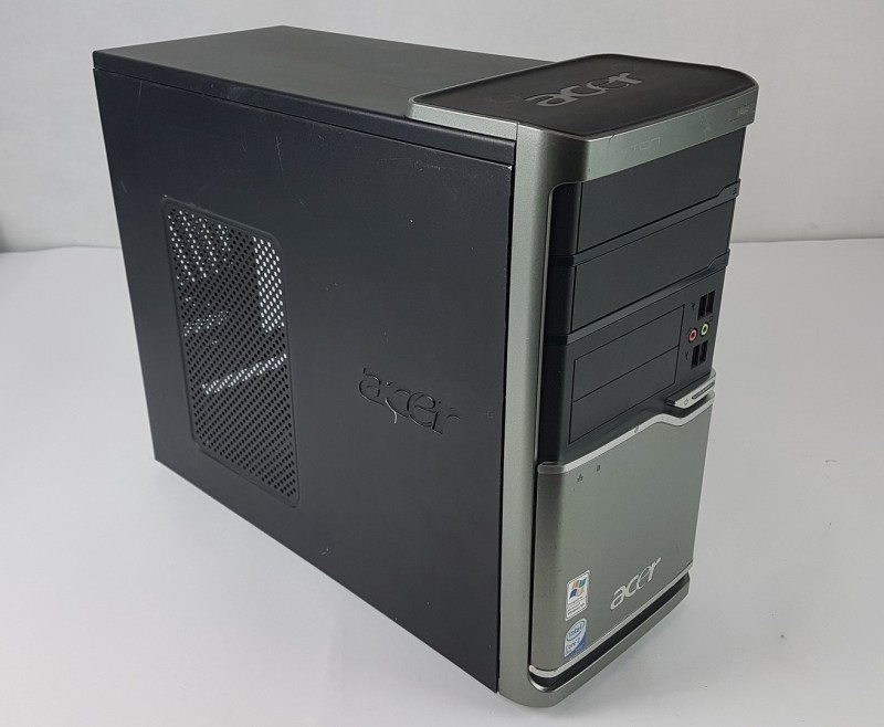 Original Acer Veriton M464 Midi Desktop PC ATX Tower Case Retro Vintage