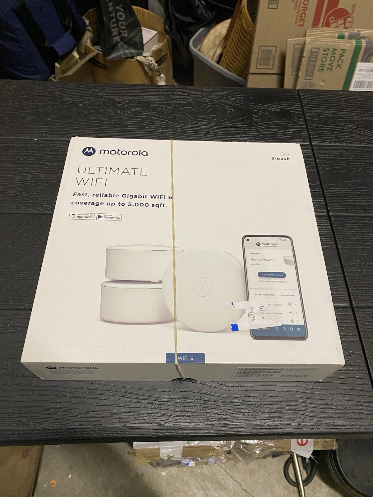 Motorola MH7602 WiFi 6 Router Intelligent Mesh System 2 Units AX1800-