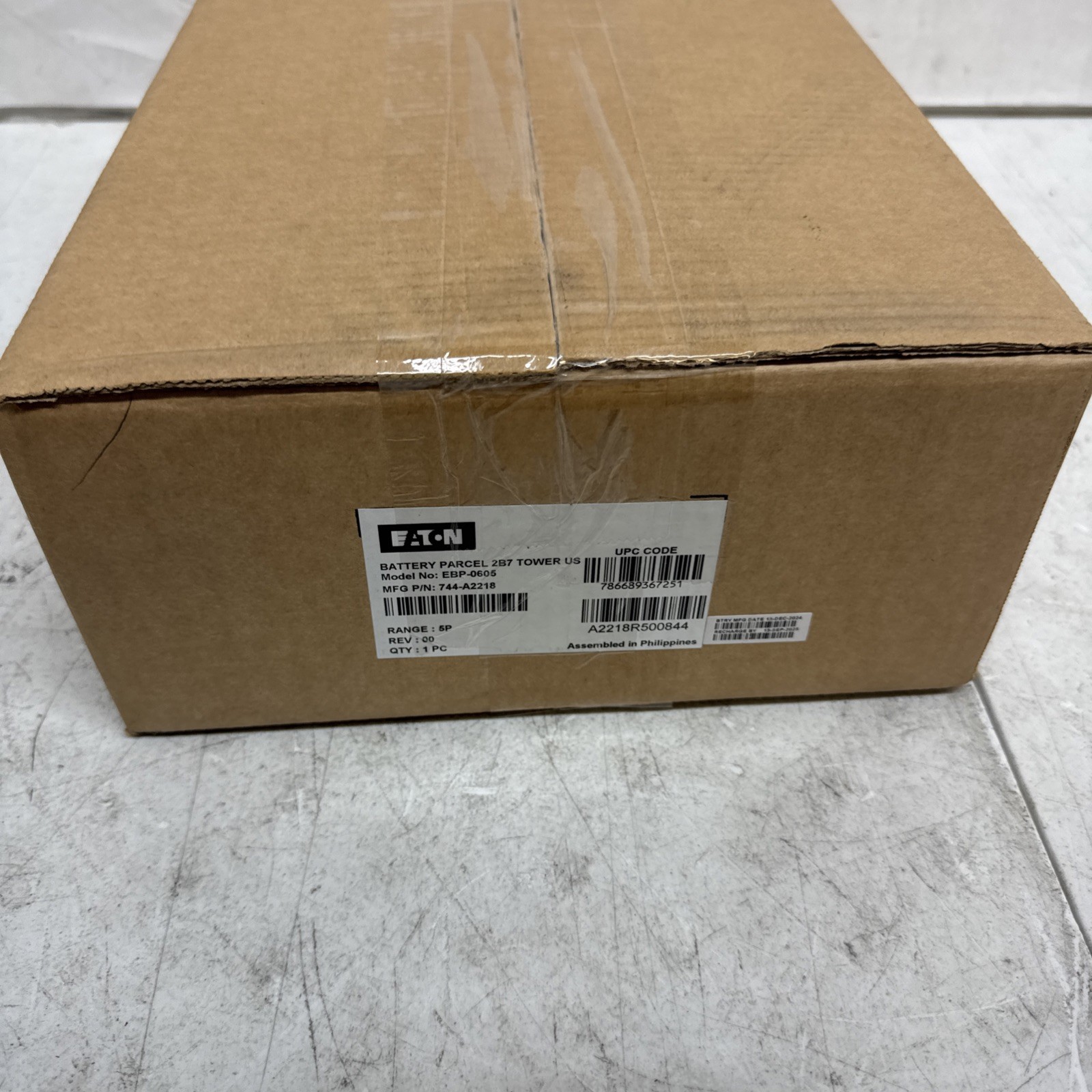 Eaton Internal Replacement Battery Cartridge [RBC] for 5P750, 5P850G UPS Systems