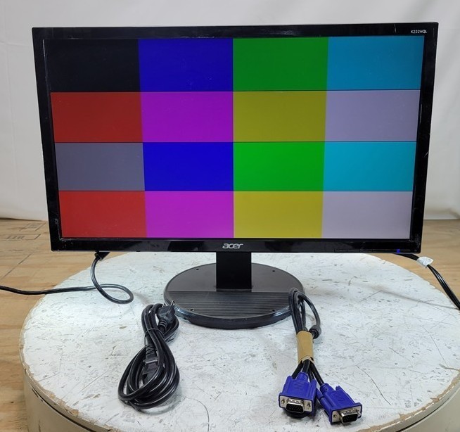 ACER K222HQL UM.WW3AA.006 LCD Monitor 22" Grade B VGA DVI DisplayPort