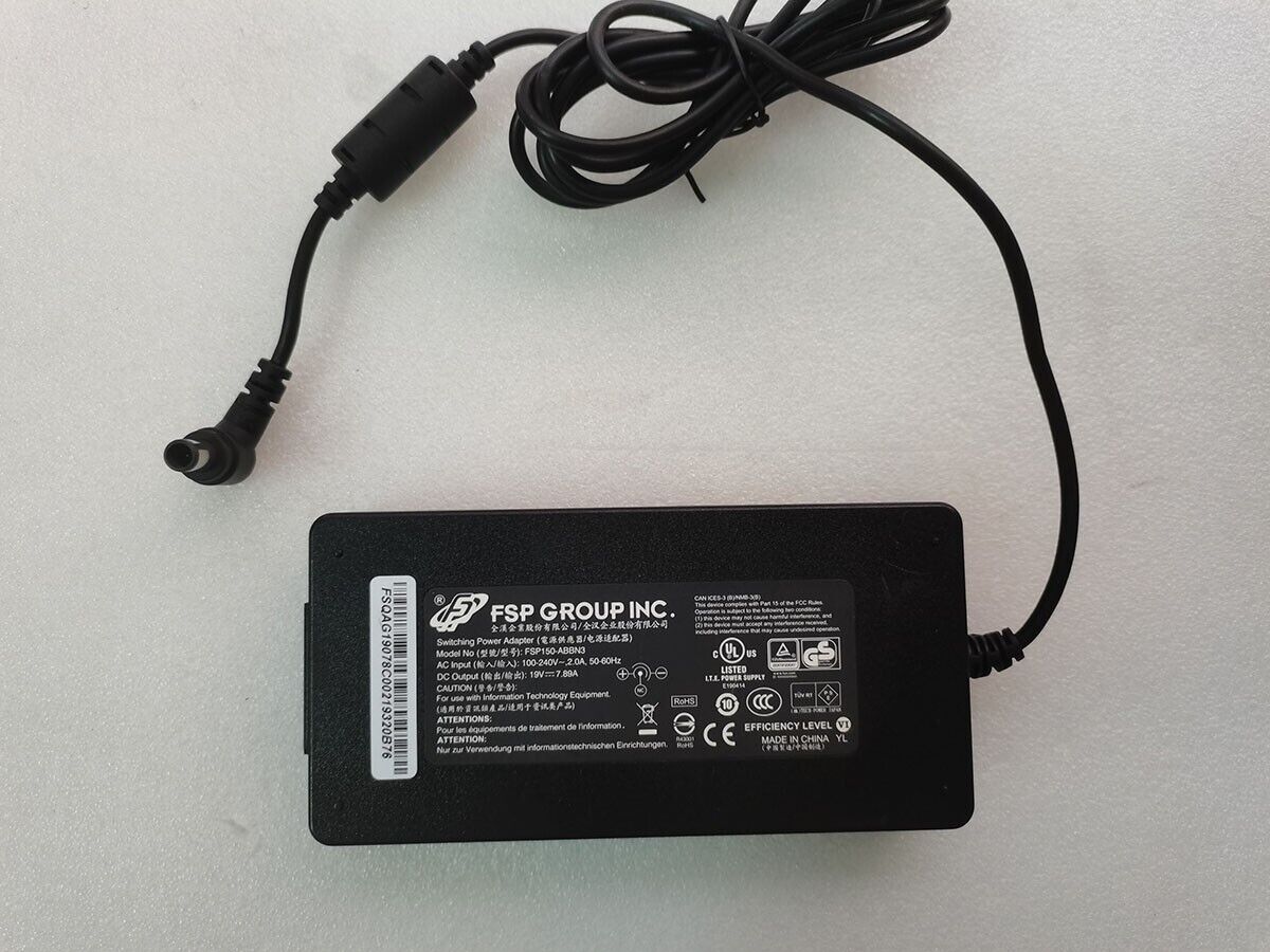 Original 19V 7.89A FSP150-ABBN3 For MSI GL63 8RD-210US 150W 7.4mm Pin AC Adapter