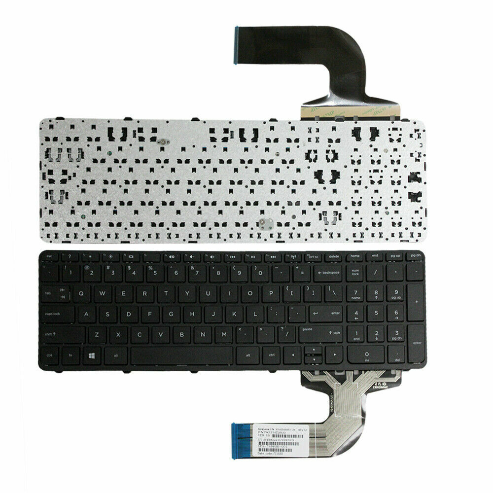 HP Pavilion touchsmart 15-d069wm 15-d035dx 15-d017cl 15-d045nr US keyboard Frame