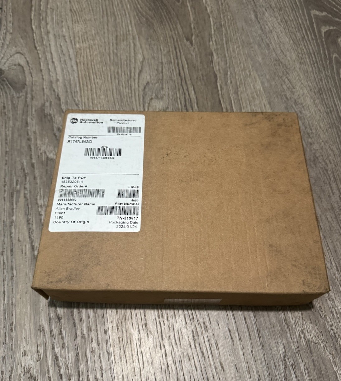 Surplus Allen Bradley 1747-L542 Ser D SLC 500 5/04 Cpu Processor  * Repair Read*