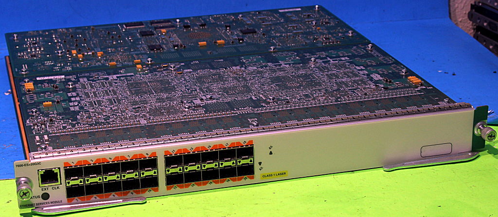 Cisco 7600-ES+20G3C 20-Port Gigabit SFP Ethernet Services Module for 7600