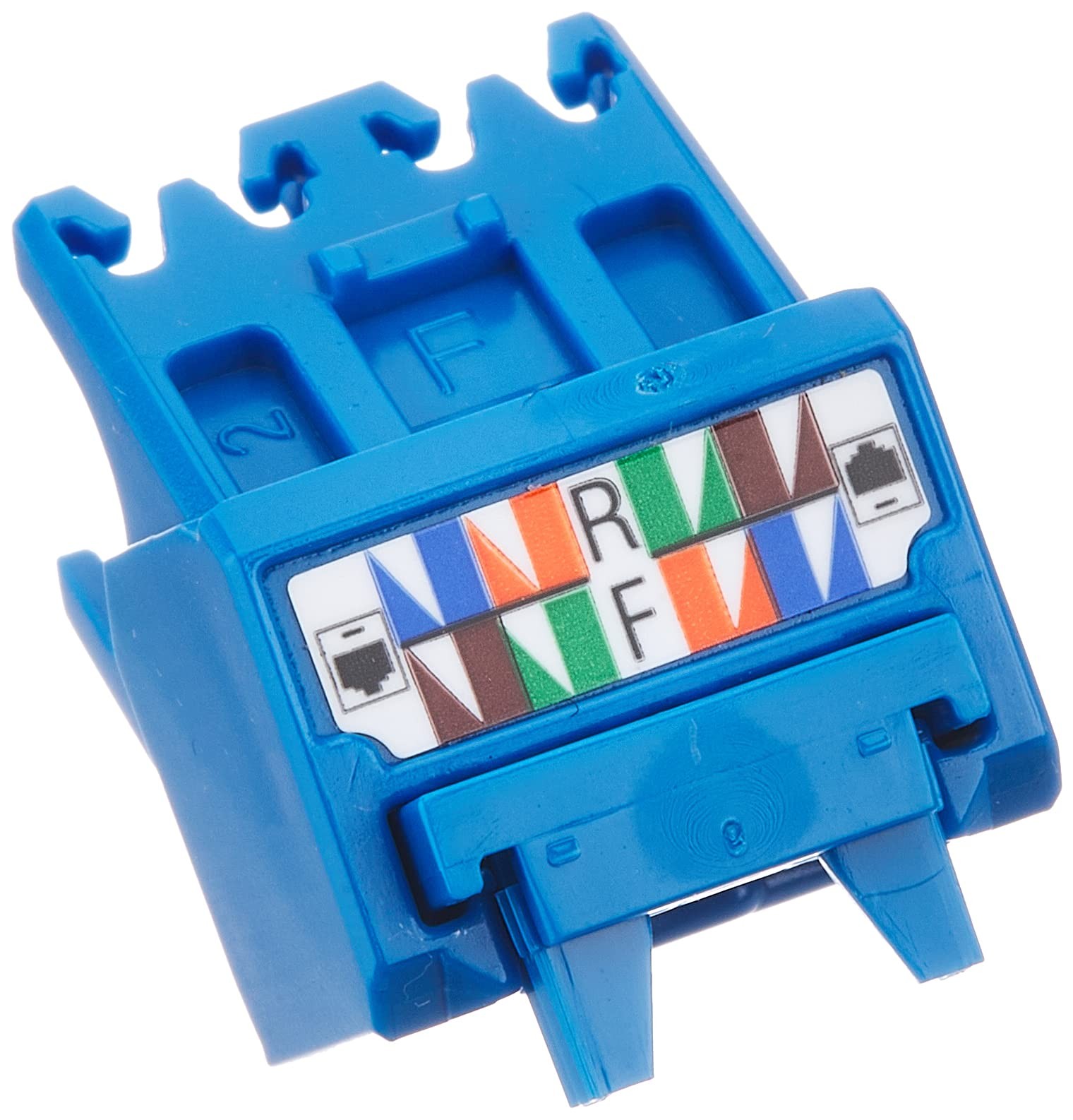 PANDUIT Mini-Com UTP TX-6A Modular Jack Top and Bottom 45 Degree Caps 10 Pieces