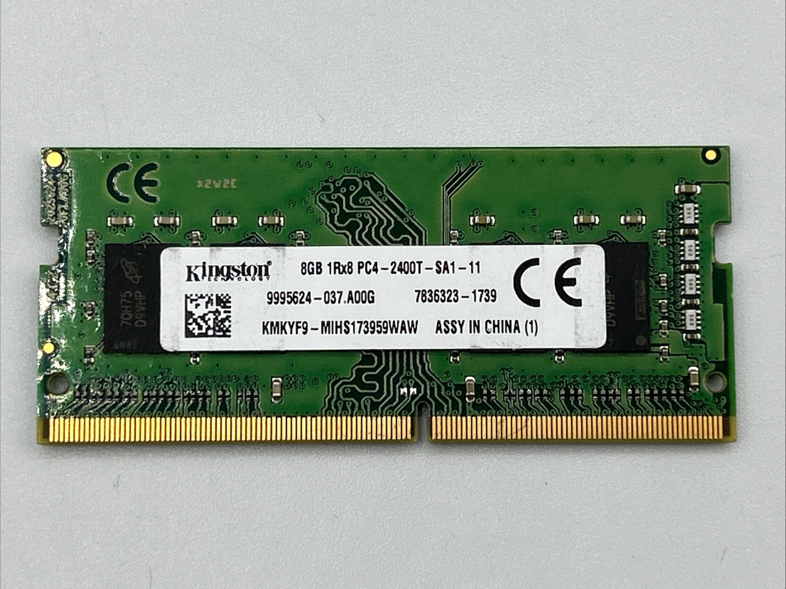 LO T OF 9 Kingston 8GB DDR4 PC4-2400T SO-DIMM ECC RAM KMKYF9