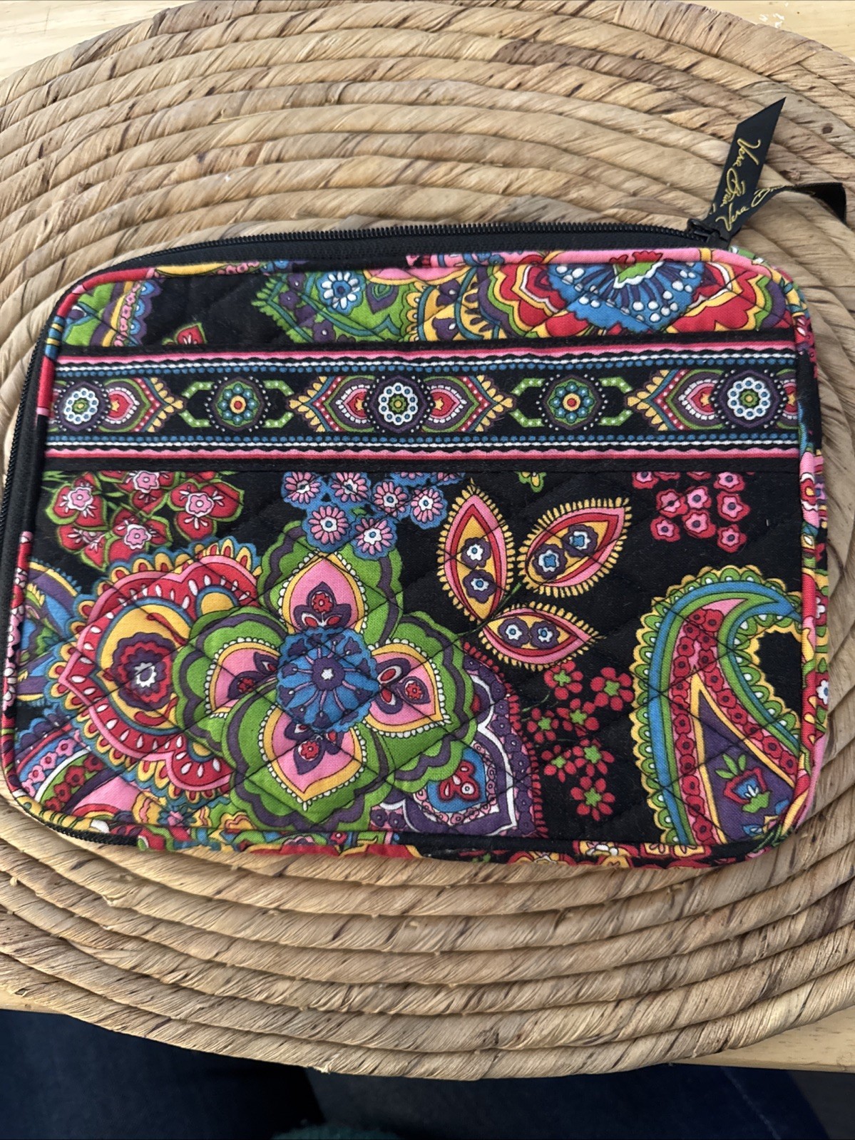 Vera Bradley Symphony in Hue iPad Mini/eReader Padded Sleeve Zip Around Case Ret