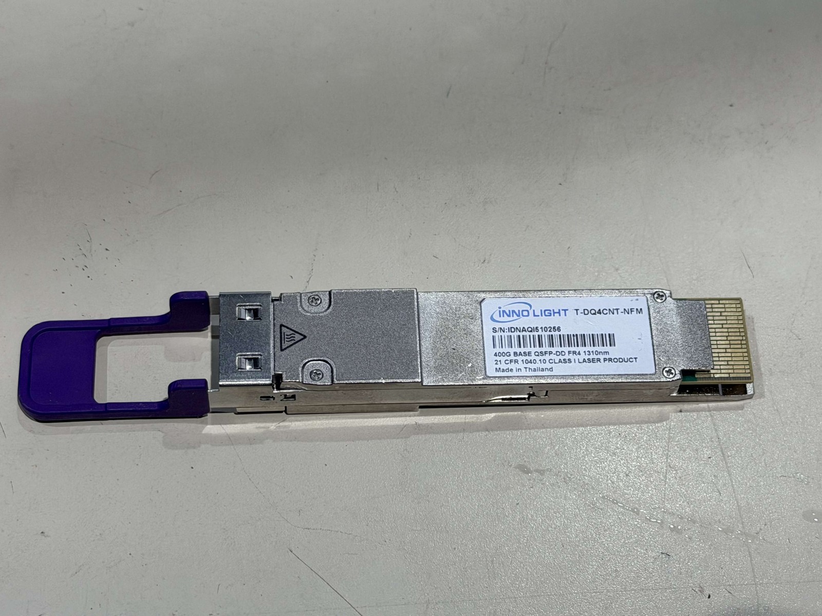InnoLight T-DQ4CNT-NFM 400G QSFP-DD FR4 1310nm 2KM SMF LC Optical Transceiver