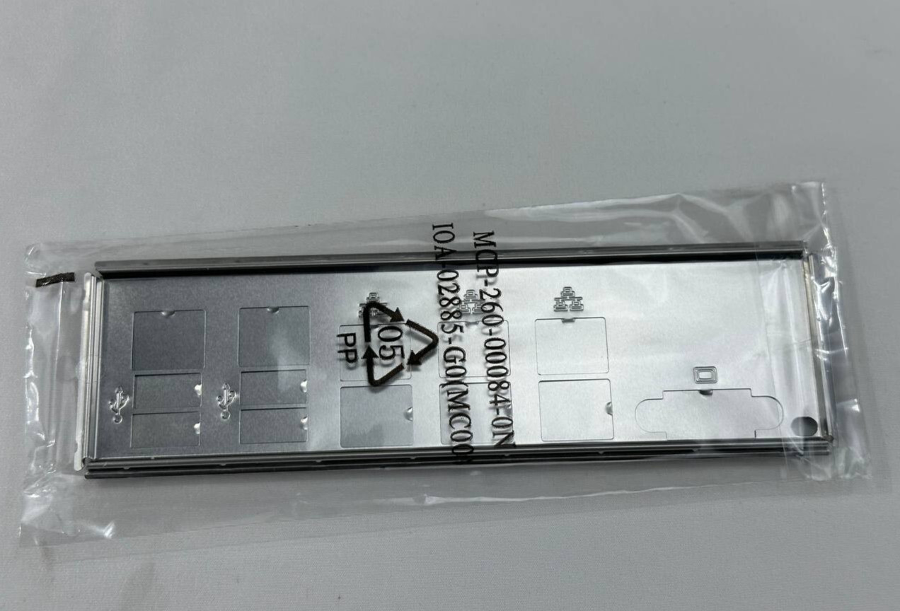 Lot of 10 SuperMicro Standard I/O Shield with EMI Gasket for 2U+ Chassis
