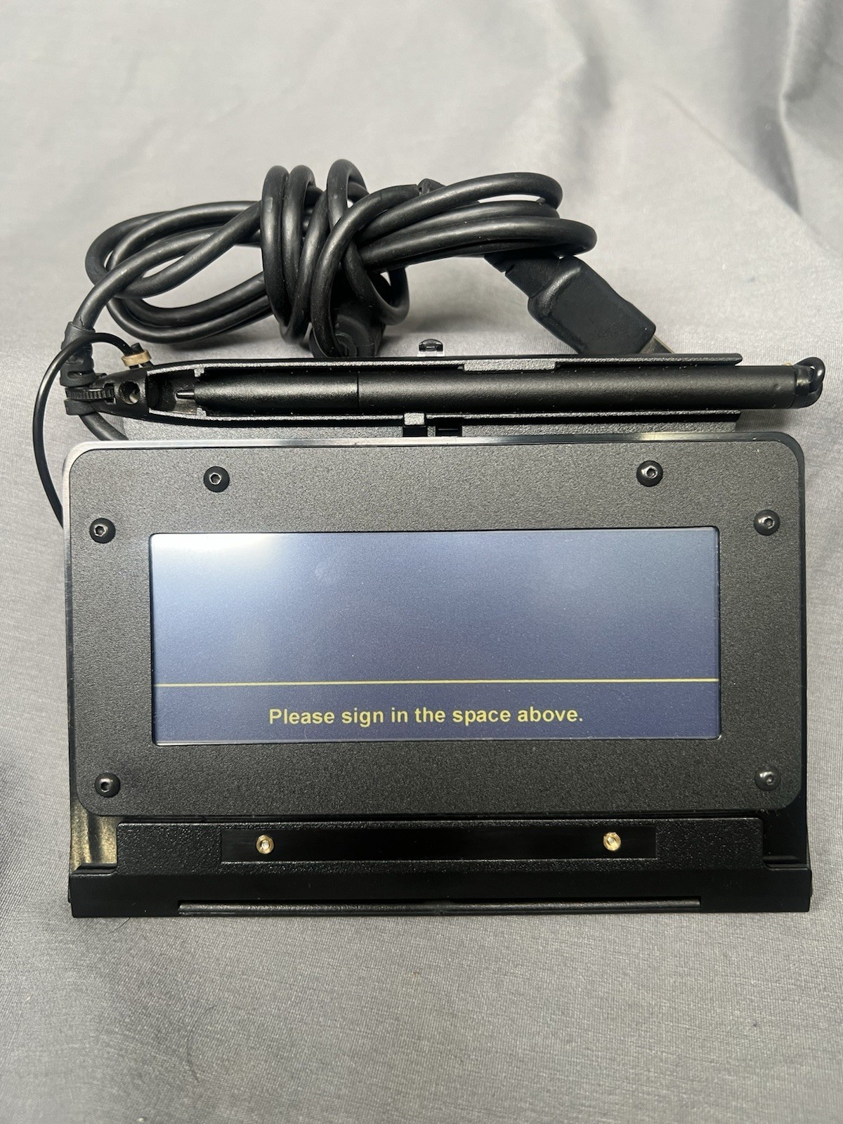 TOPAZ S461 HSB PAD SIGLITE 1x5 T-S461-HSB-R USB SIGNATURE PAD w/ PEN