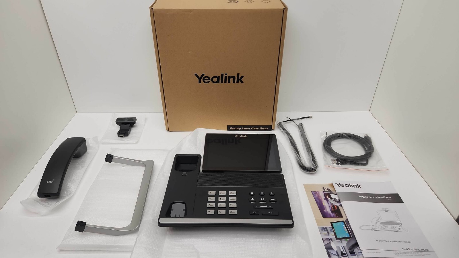 Yealink VP59 PoE Flagship Smart Video IP Phone Black SIP | OPEN BOX