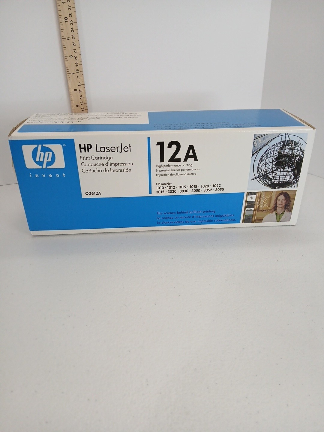 New HP 12A Toner Cartridge Black Genuine OEM Q2612A Sealed 2006