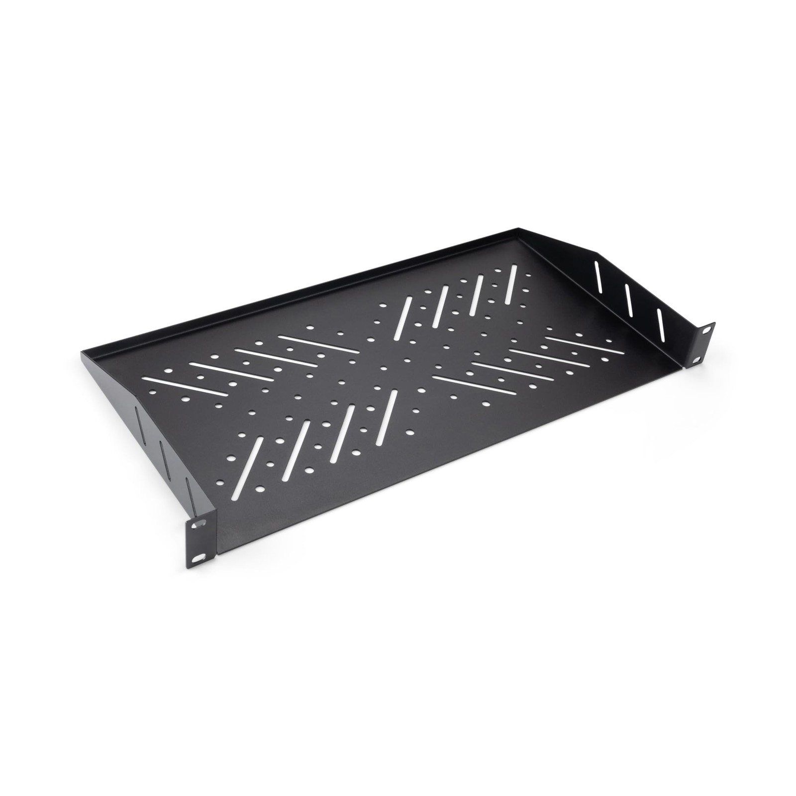 1U Vented Rack Shelf 9 Inch for Equipment - On-Stage
