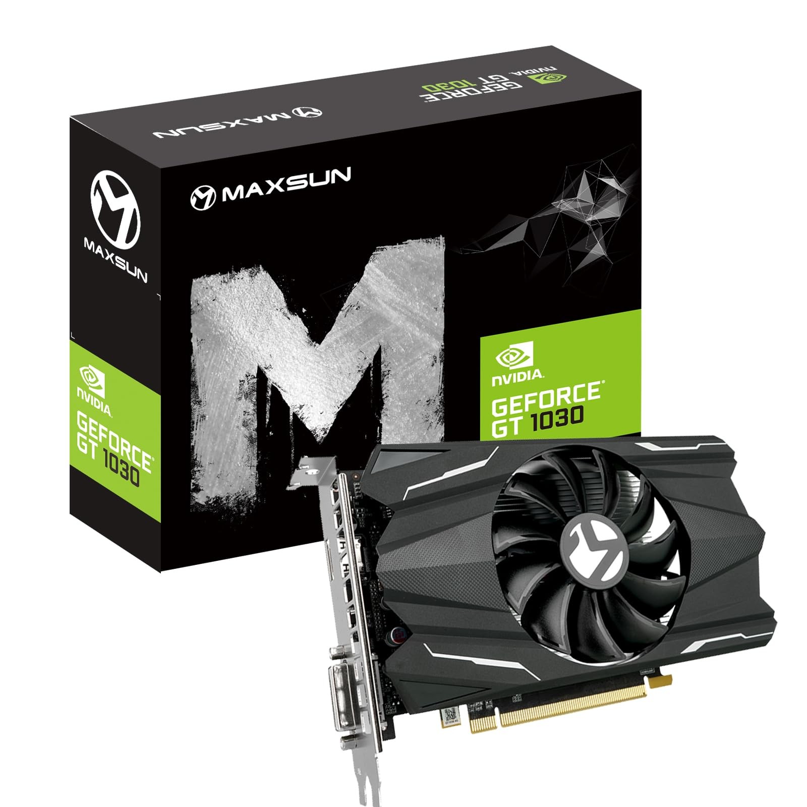 maxsun GEFORCE GT 1030 4GB GDDR4 Video Display Graphics Card GPU mini ITX...