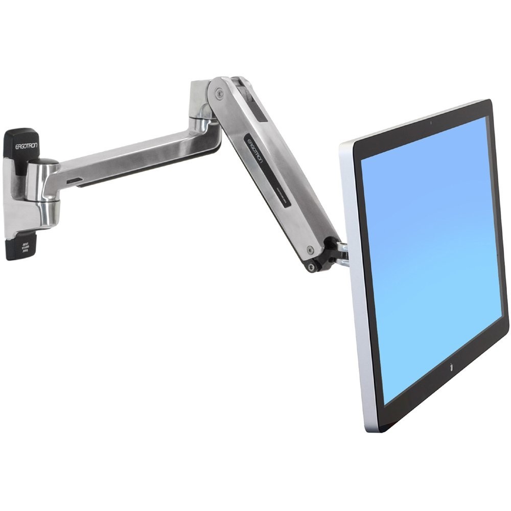 Ergotron 45-383-026 LX HD Sit-Stand Wall Mount LCD Monitor Arm 46” Open Box