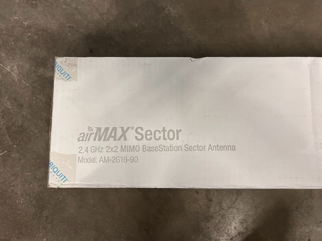 Ubiquiti Networks AM-2G16-90 airMAX 2.4 GHz 16 dBi 90º Sector BRAND NEW