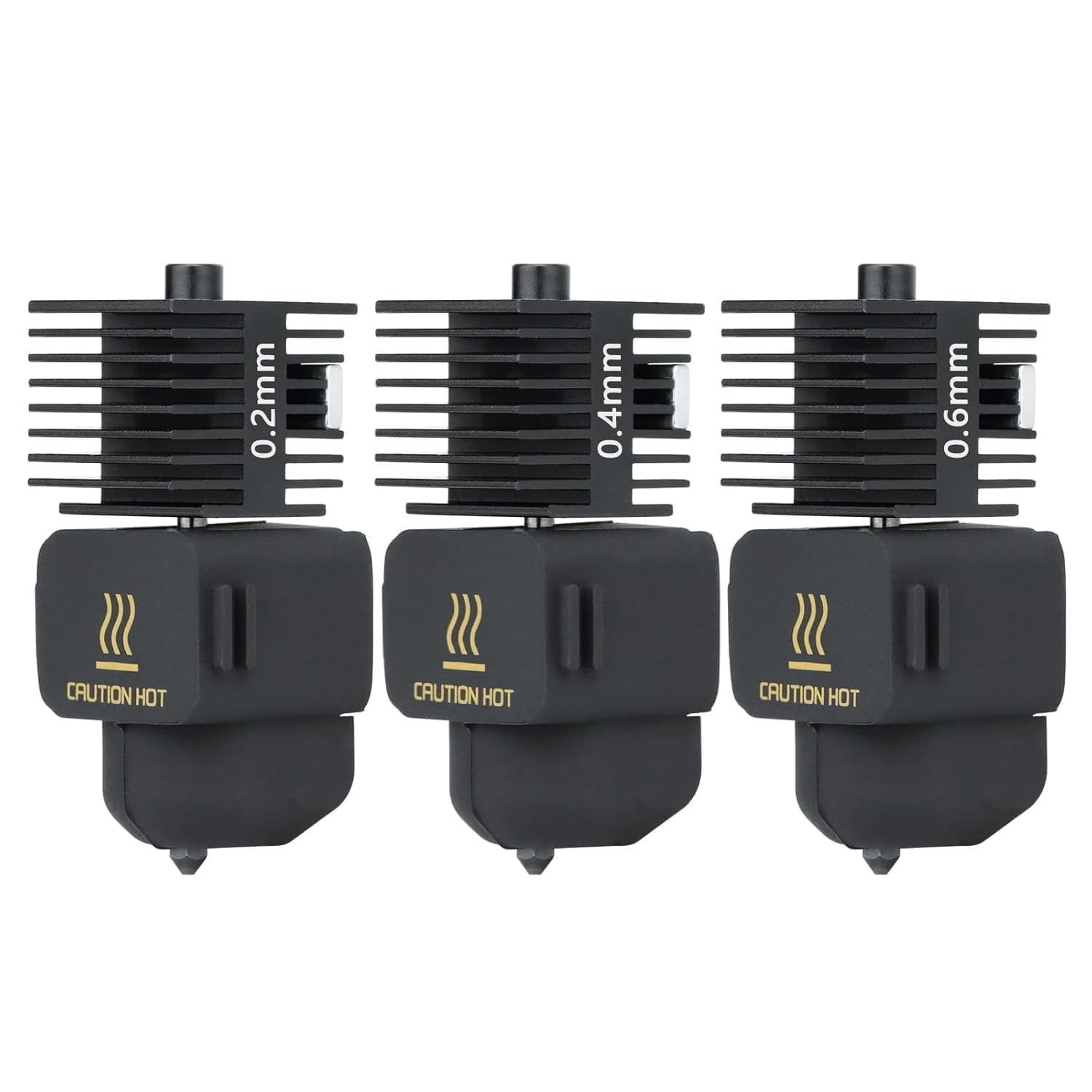 3Pac A1 Mini/A1/A2L Hotend Print Head Hot End Kit 0.2Mm+0.4Mm+0.6Mm Extruder