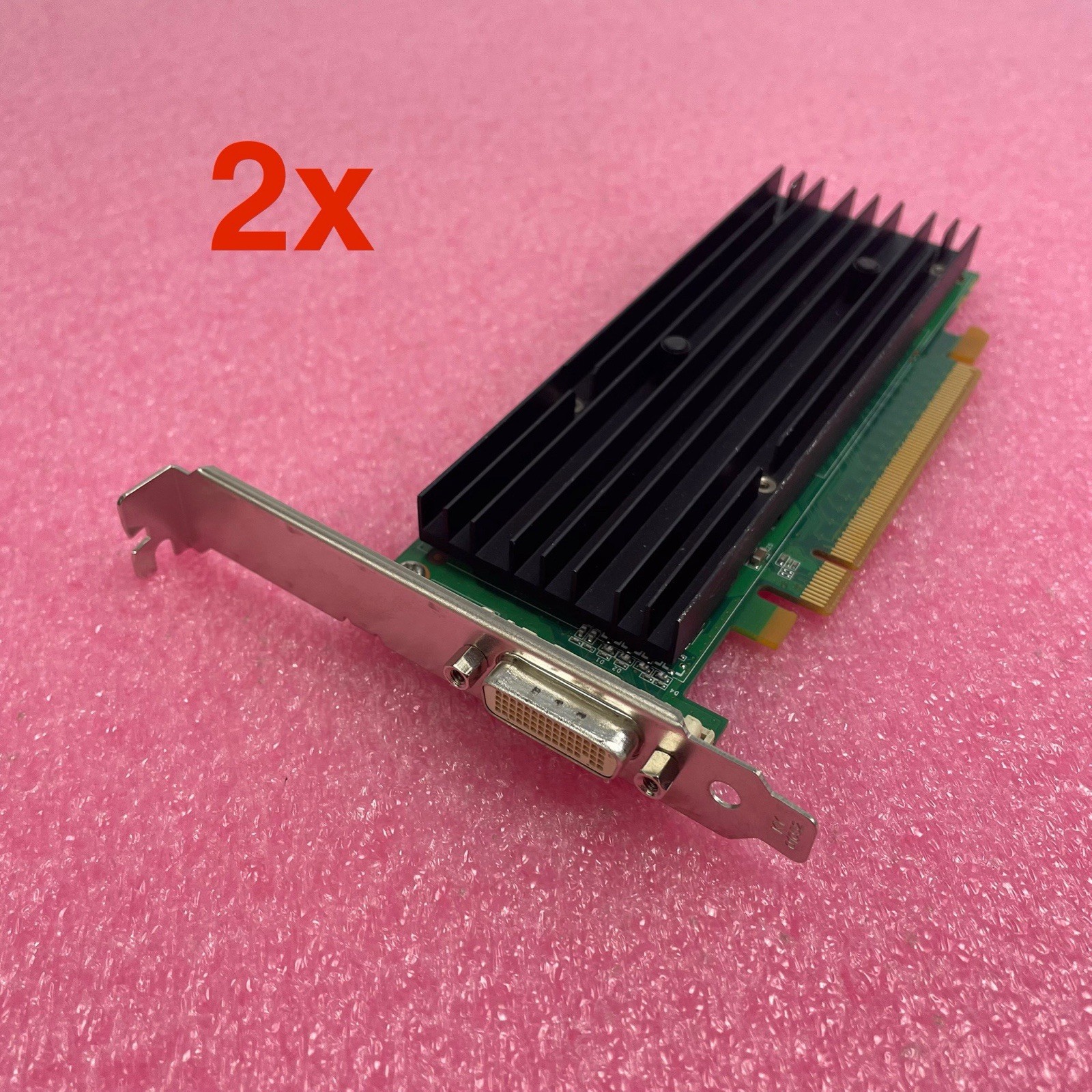 Nvidia P538 0TW212 Quadro NVS 290 Graphics Card 256MB PCIe DMS59 Lot of 2