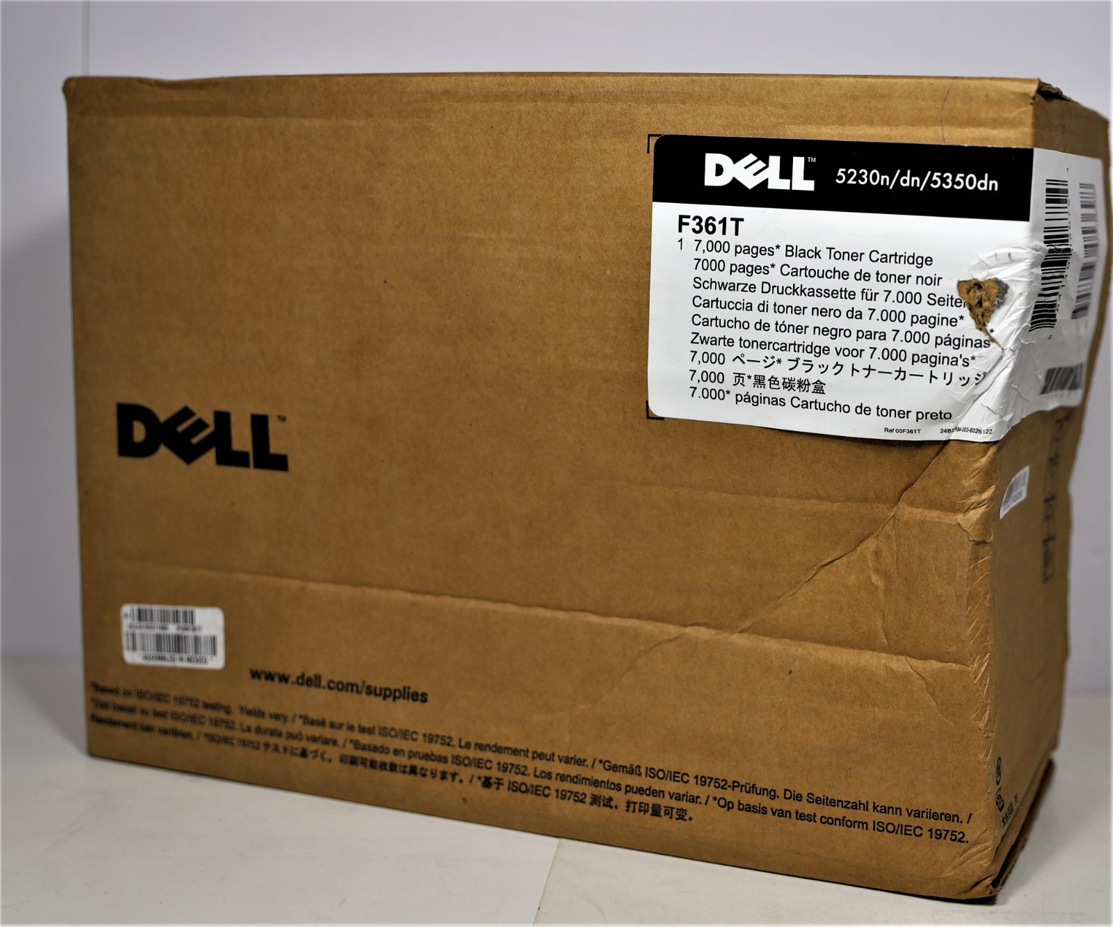 NEW SEALED Genuine Dell F361T Black Toner 5230n 5230dn 5350dn 7K OEM