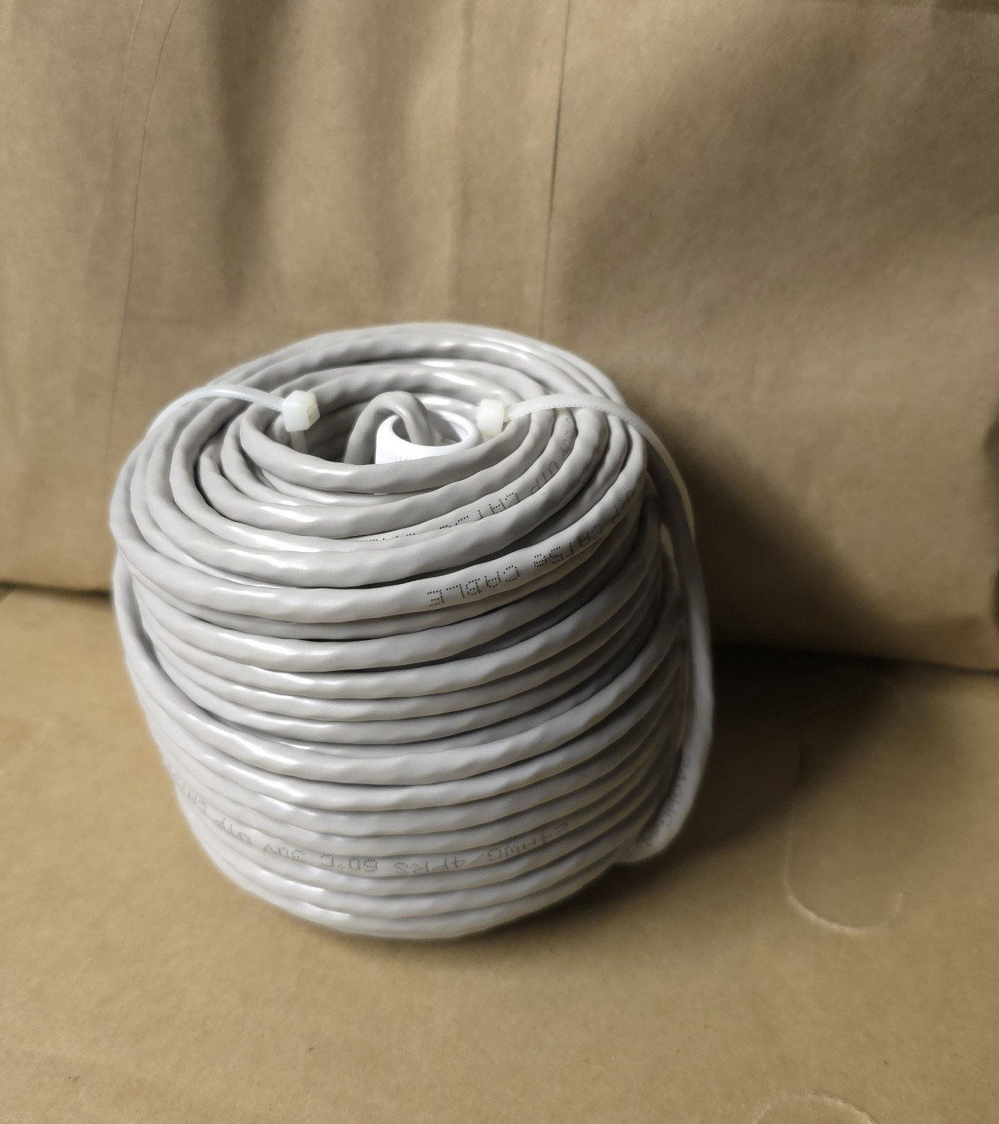 Lorex Cat5e Ethernet Network Cable GRAY 100ft (30m) NEW  2 Pack 