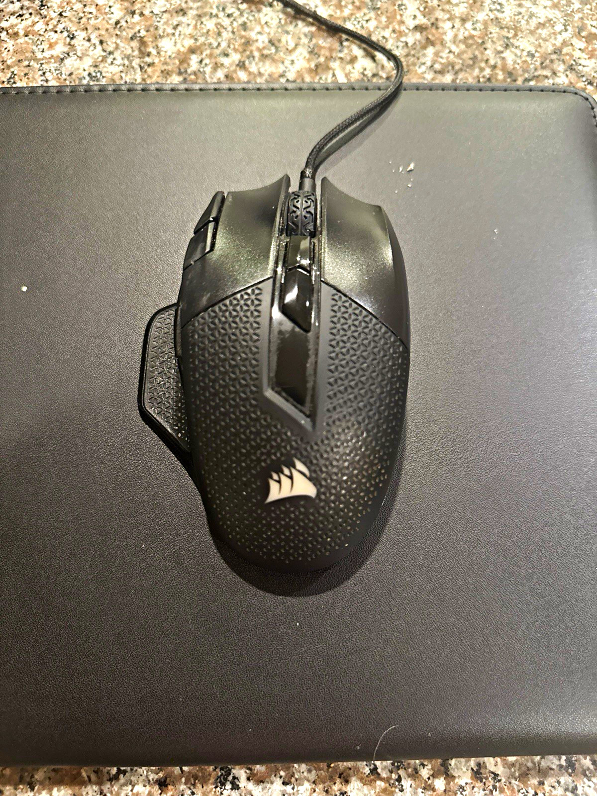 Corsair Nightsword RGB Wired USB Gaming Mouse 12000 DPI Optical 6-Button Black