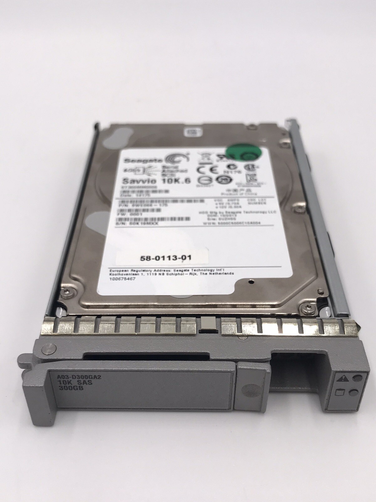 CISCO A03-D300GA2 300GB 10K DISK SAS-600 2.5" UCS 9WE066-175 