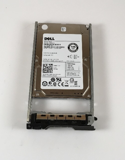 Dell 146GB 15K SAS 6Gb/s 2.5" SFF Enterprise HDD X162K 0X162K ST9146852SS