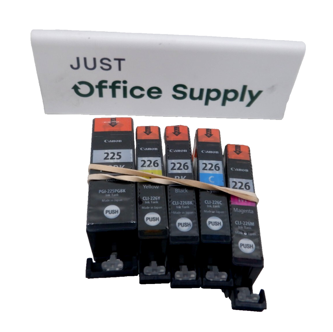 Genuine OEM Canon PG-225 Black & CL-226 Color Ink Bulk Packaging 