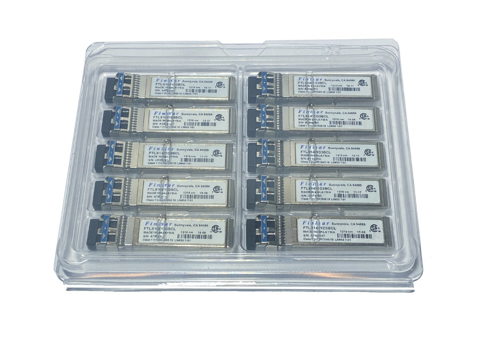 10Gbe Avago Finisar SFP+ transceiver 4 Quanta LB6M LB4M 10GB Switch 1310nm 10km