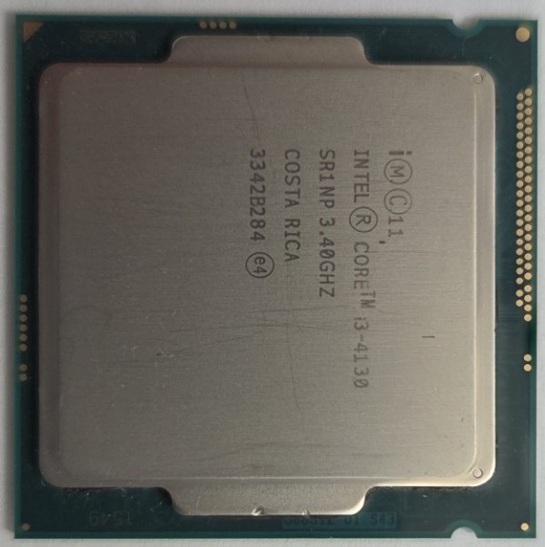 Intel Core i3-4130 3.4 GHz Dual-Core Desktop Processor