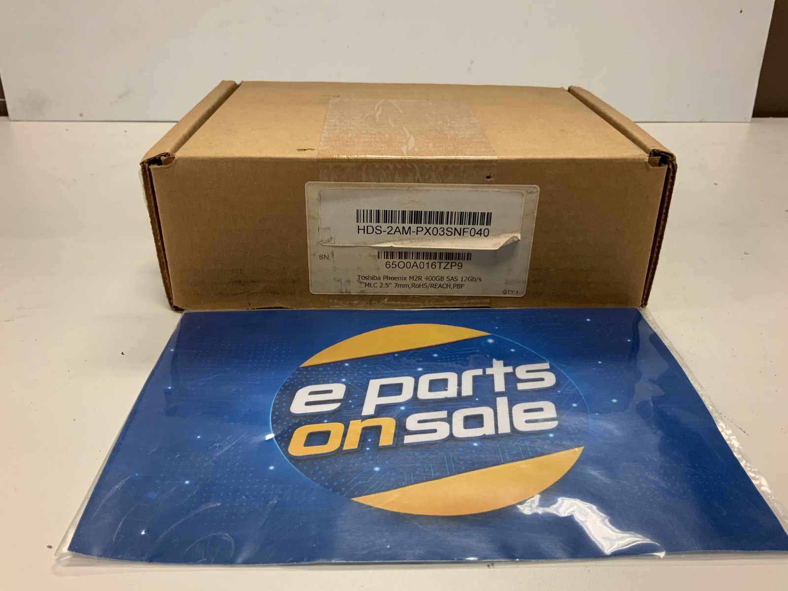 Toshiba HDS-2AM-PX03SNF040 M2R 400GB SAS 12Gb/s Internal SSD Storage Drive L-O3B