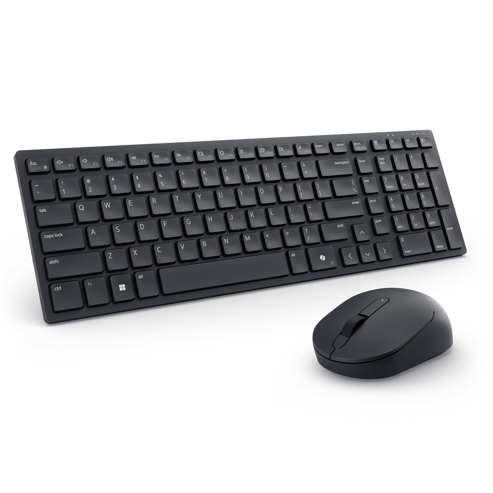 Dell KM555 Pro Compact Silent Keyboard and Mouse, Black