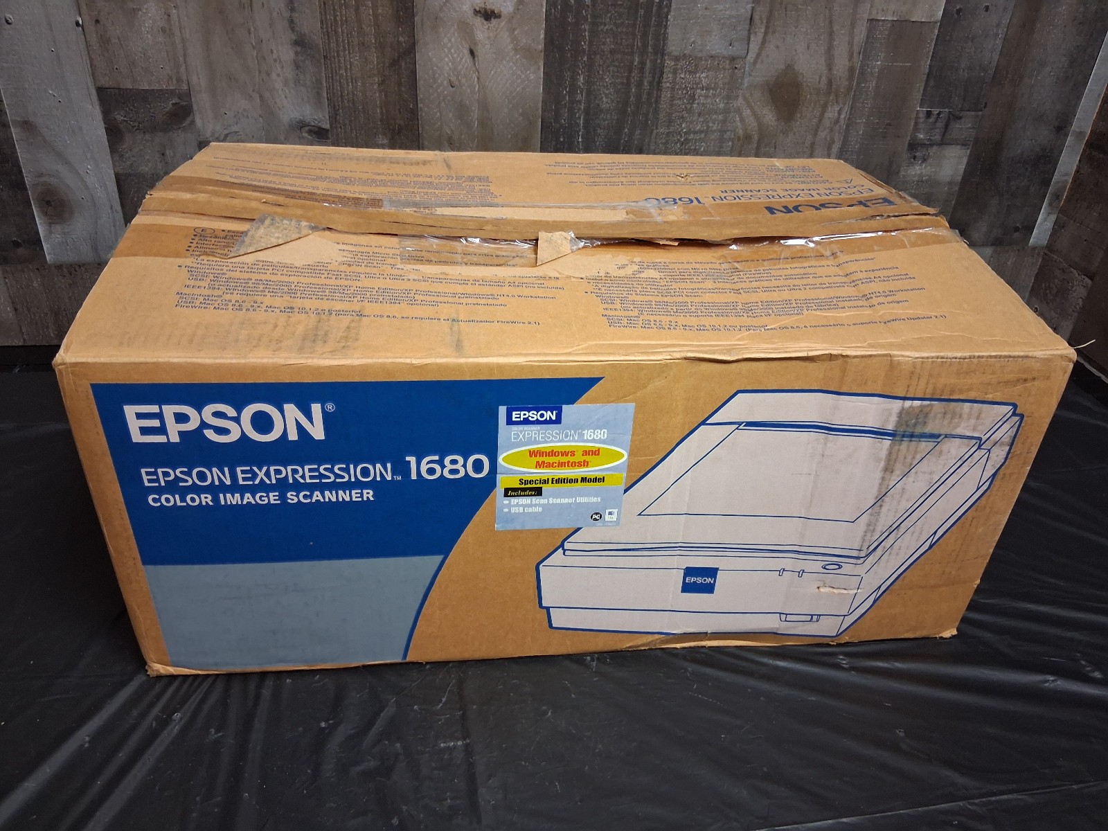 EPSON Expression 1680 Scanner Special Edition - NEW IN ORIGINAL BOX Very Rare