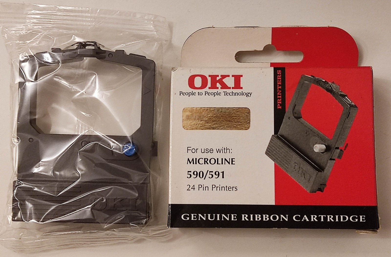 1x OKI 09002316 NYLON BLACK ribbon ribbon microline ML 590/591