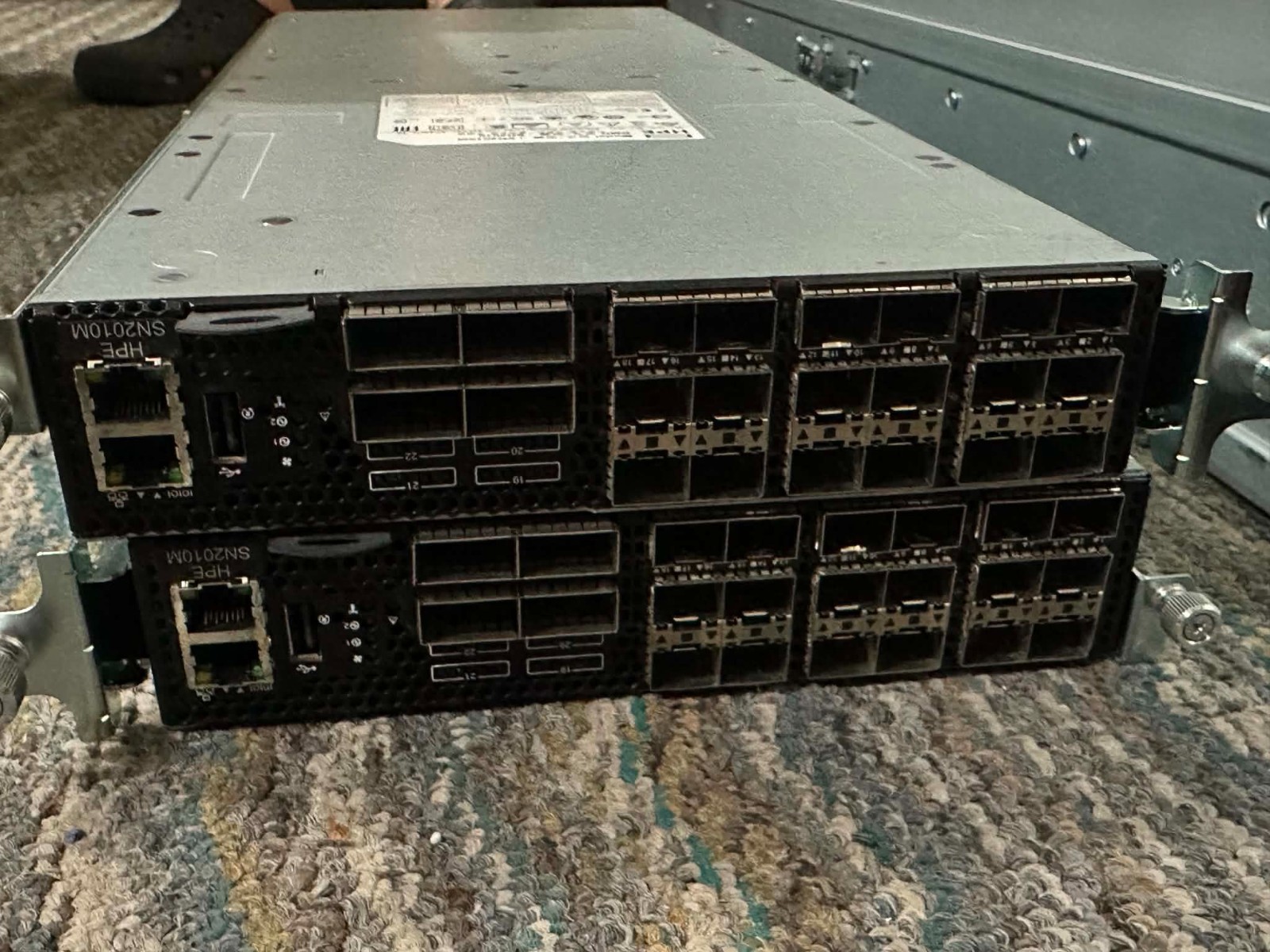 HPE SN2010M Mellanox 25GbE Switch 18x SFP28 4x QSFP28 100GbE Rail Kit