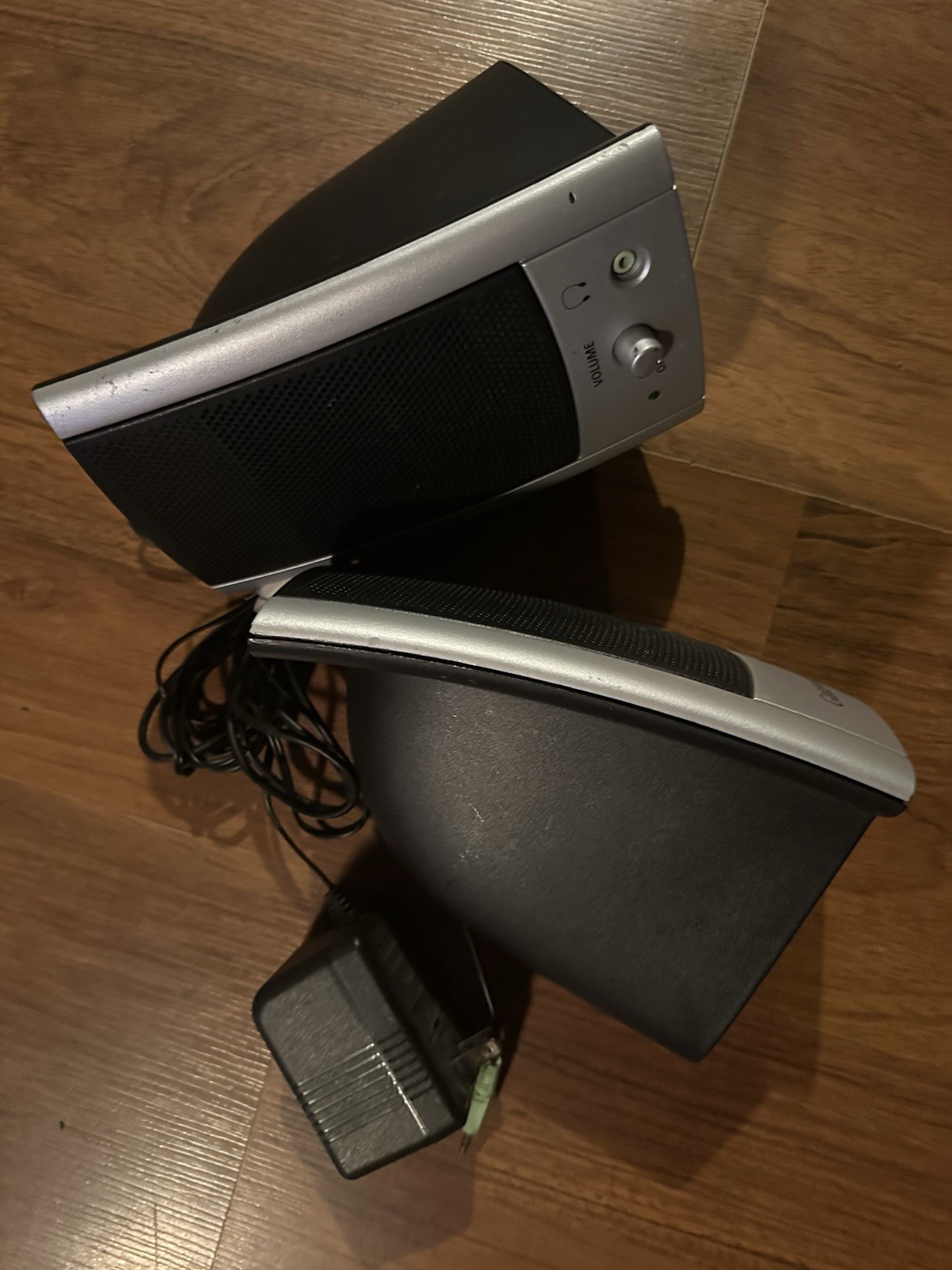Gateway G-MAX 2000 Computer Speaker Set + AC Power Cord – TESTED & WORKING