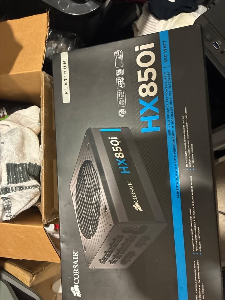 Corsair HX850i RPS0003 80 Plus Platinum 850W Fully Modular Power Supply