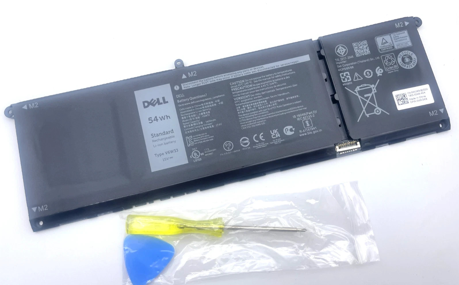 NEW OEM V6W33 Battery For Dell Inspiron 3510 5510 Latitude 3320 3330 Vostro 3515
