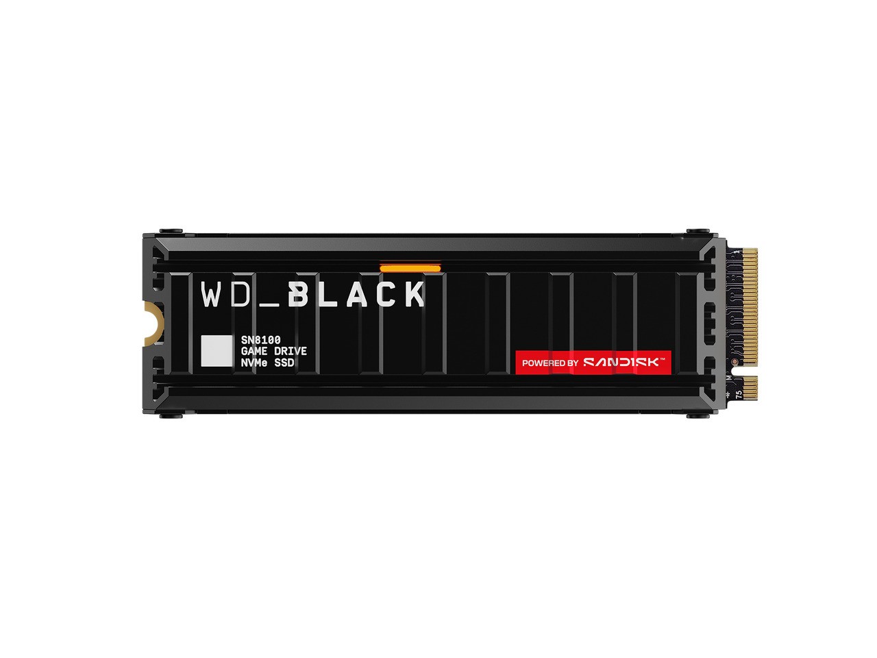 WD_BLACK SN8100 NVMe SSD - 2TB, With Heatsink, M.2 2280 PCI-Express 5.0 x4