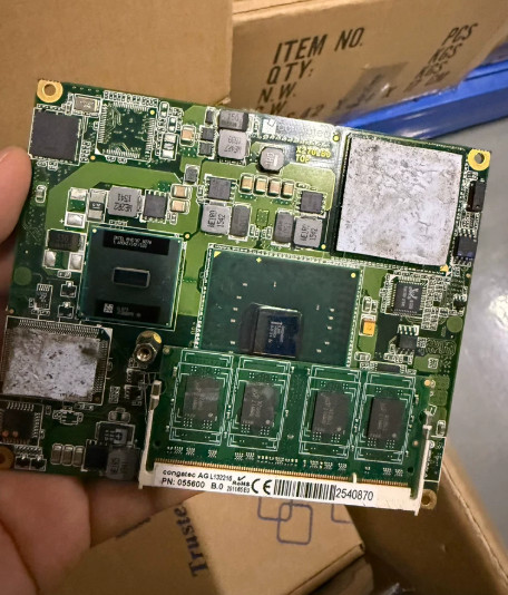 1pc used congatec AG L132115 motherboard of the device