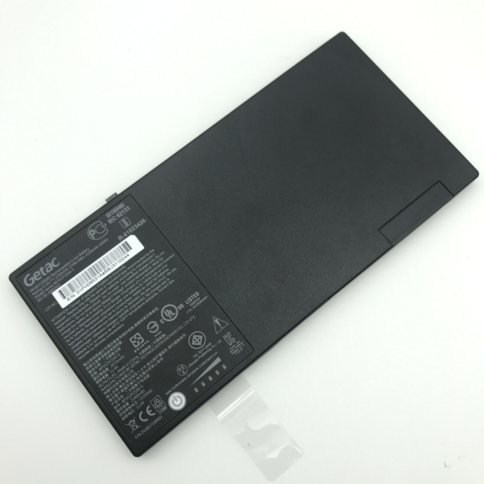 New Genuine BP3S1P2160-S OEM Battery for Getac F110 Tablet PC 441857100001 24Wh