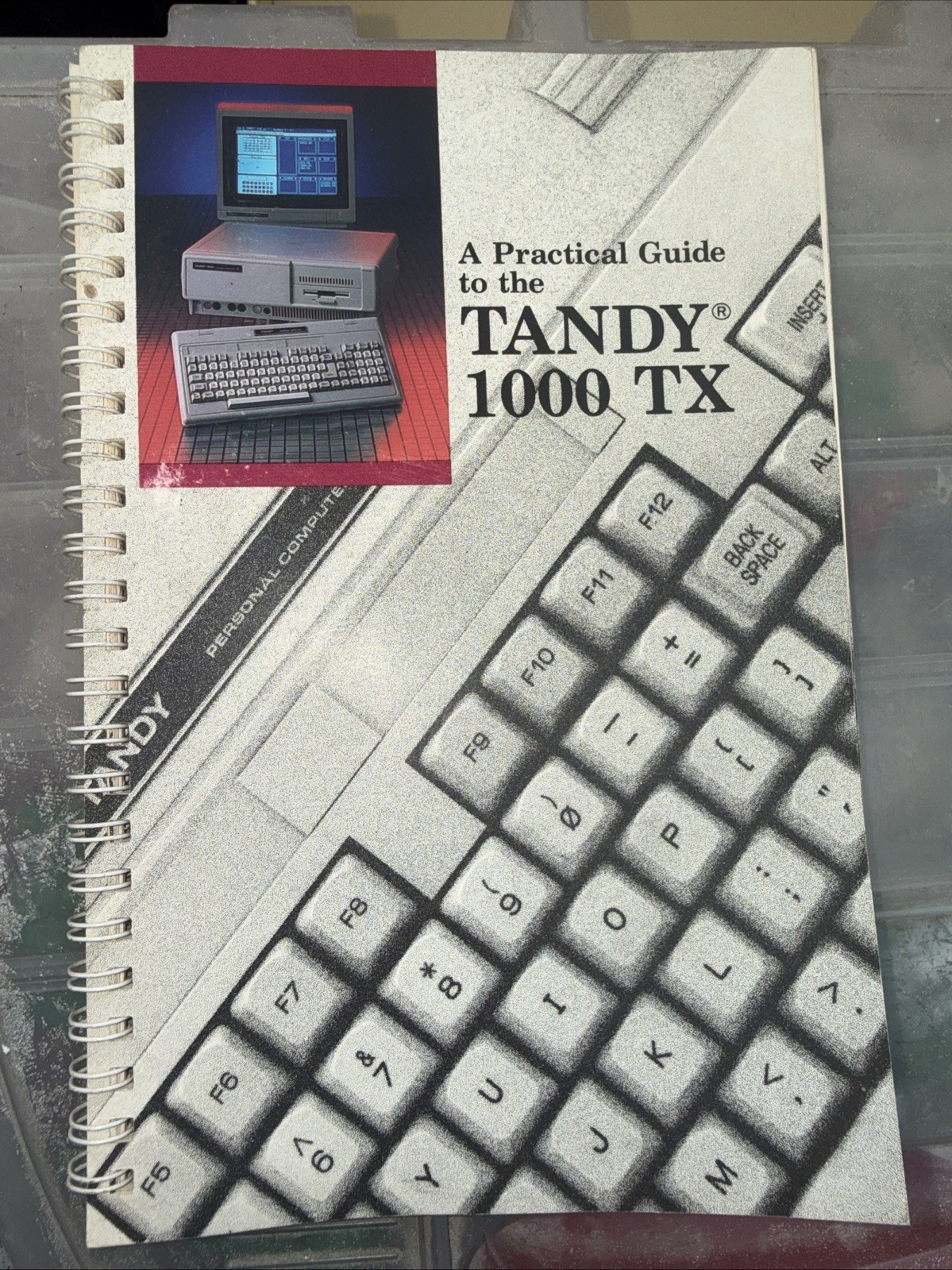 A Practical Guide to the TANDY 1000 EX vintage 1987 computer reference book