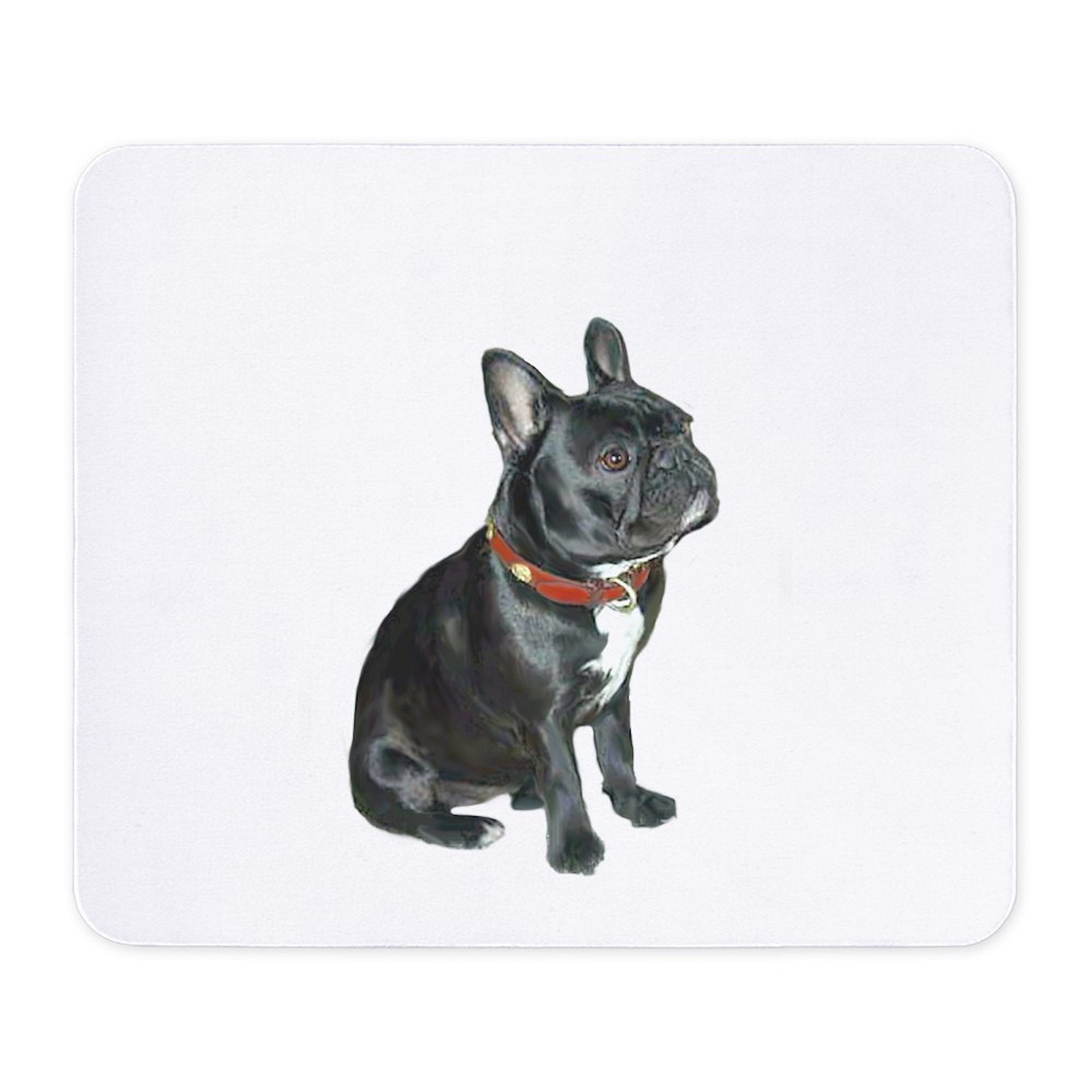 CafePress French Bulldog (Blk2) Mousepad  (1276247409)