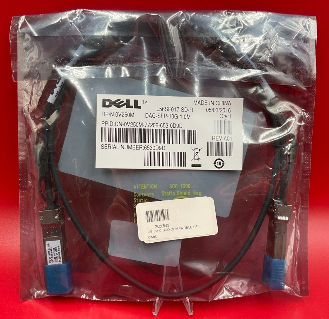 StarTech 10 Gigabit SFP+ Direct Attach Cable (16 feet) SFPCMM5M ✨🔥BRAND NEW🔥✨