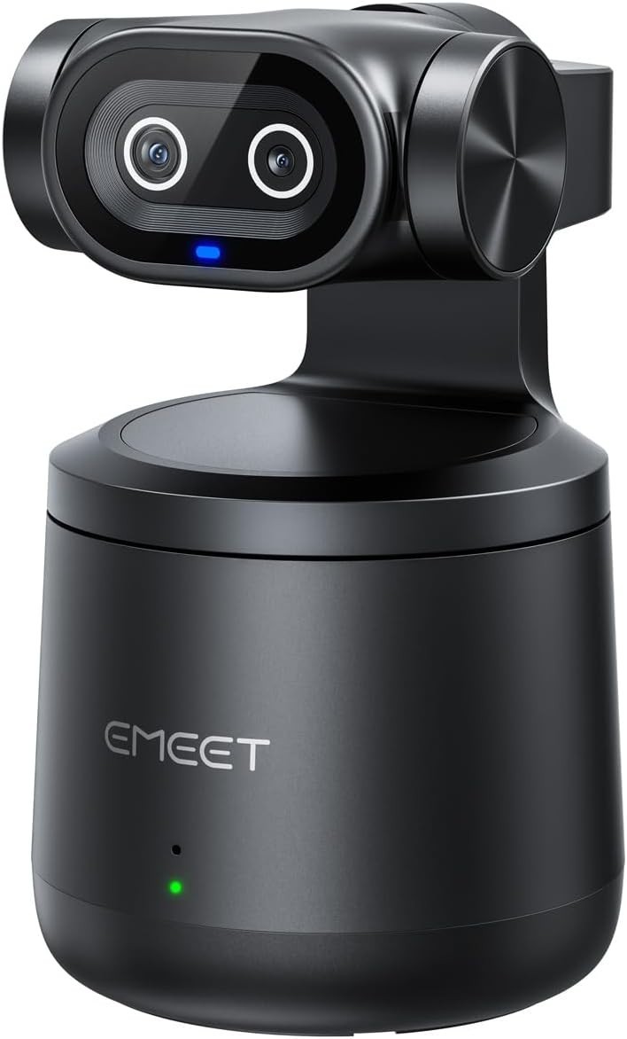 Wireless 4K AI Tracking PTZ Streaming Camera with Microphone
