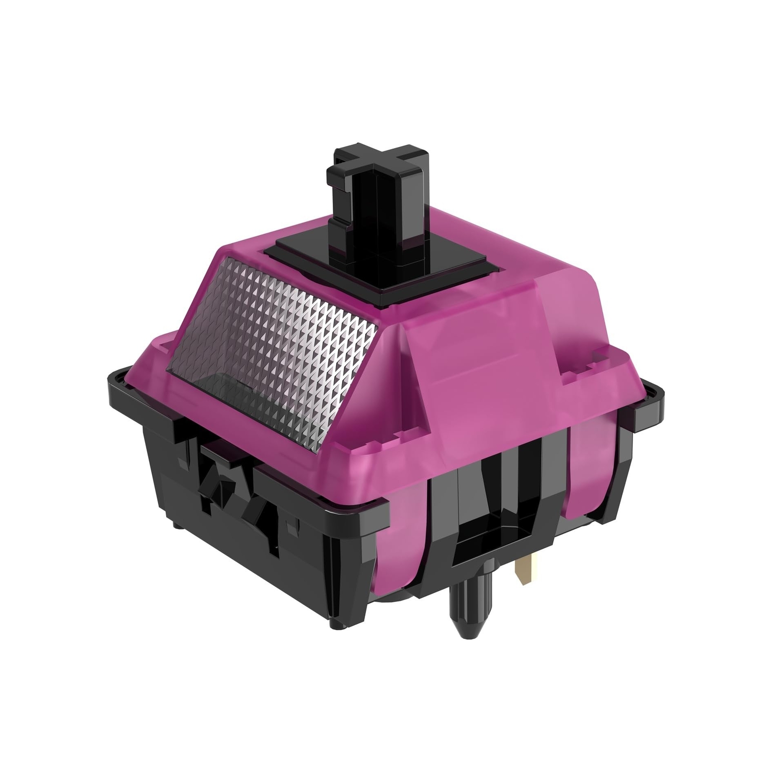 DUROCK Black Lotus Linear Switches, Modified PC and UPE Blend Top Housing and...