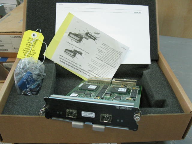 Enterasys 1G-2MGBIC Mini-GBIC 2-Port Gigabit Module